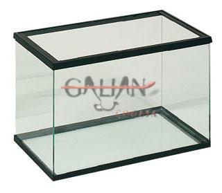 ACUARIO VIDRIO 11L (30*18*20 CM) NEGRO  