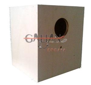 NIDO ROSELLAS MADERA 25*25*45CM         