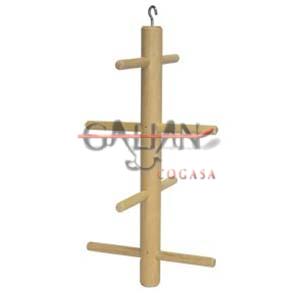 PERCHA VERTICAL EN MADERA 15*30 PERIQUIT