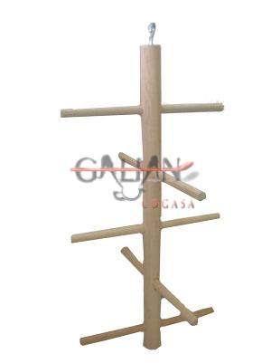 PERCHA VERTICAL EN MADERA 12*22 PERIQUIT