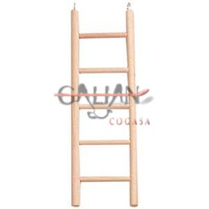 ESCALERA MADERA PERIQUITO 8.5*24 CM 5 PE