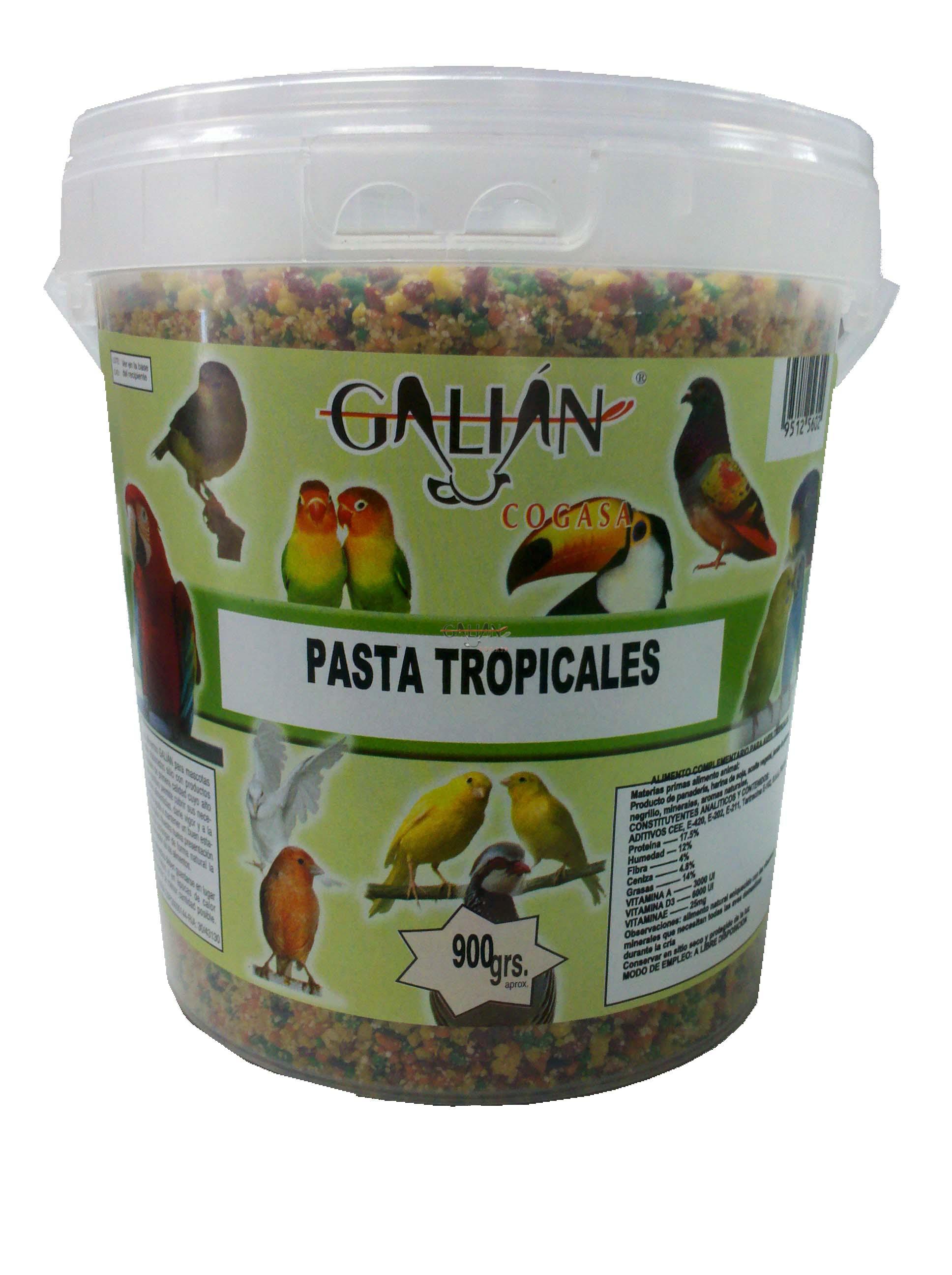 PASTA DE CRIA TROPICALES GALIAN 900 GR C