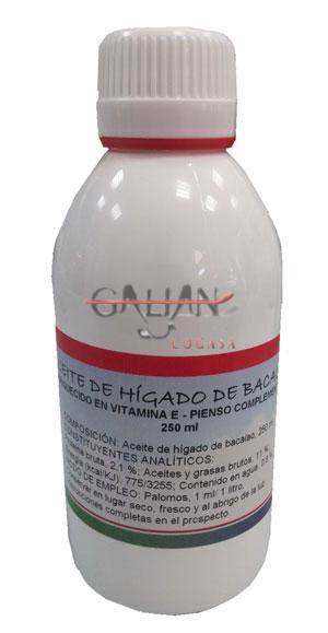 VITALIAN ACEITE HIGADO BACALAO 250 ML   