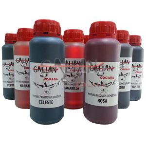 PINTURA PALOMOS ROJA 250 CC GALIAN      