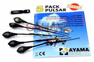 TRANSMISOR PULSAR AYAMA PACK 5 UDS      