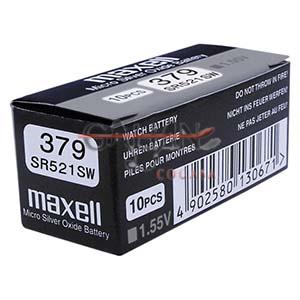 PILAS 379 10U (SR521SW) MAXELL          