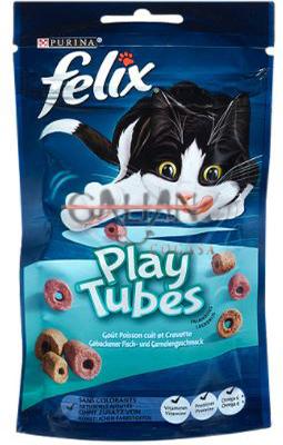 FELIX PLAY TUBES PESCADO&GAMBA 50GR     