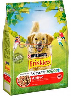 FRISKIES PERROS ACTIVE BUEY 3KG         