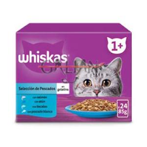 WHISKAS CORE  4*12*85 MULTIPACK PESCADO 