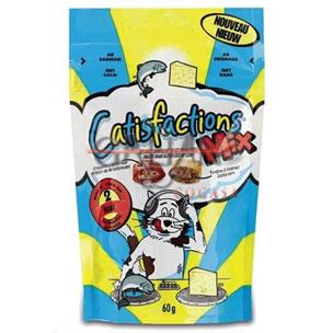 CATISFACTIONS MIX SALMON&QUESO 60GR     