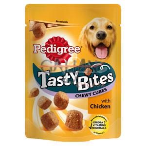 PEDIGREE TASTY BITES CHEWY CUBES 140 GR 