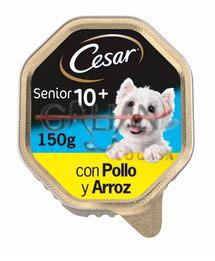 CESAR TARRINA SENIOR 10+ POLLO 150 G    