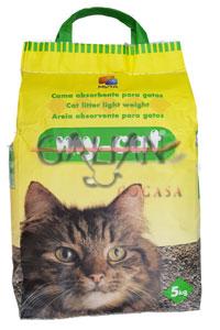 LECHO DE GATOS MY-CAT Y TAY CAT 5KG     