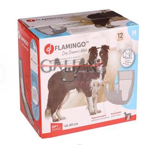 PAÑALES DIPY PERROS MACHO M 45-60CM 12U 