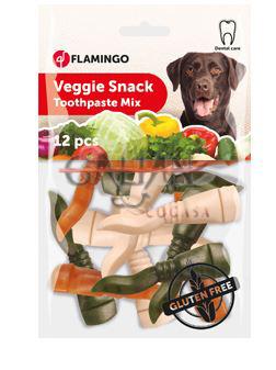 SNACK VEGGIE DENTIFRICO MIX 7,5CM 12UD  