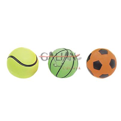 PELOTA PERROS NEON SURTIDA 6 CM         