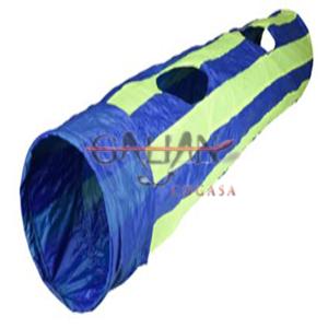 TUNEL PARA GATOS FELINE AZ/VERDE 25*136C