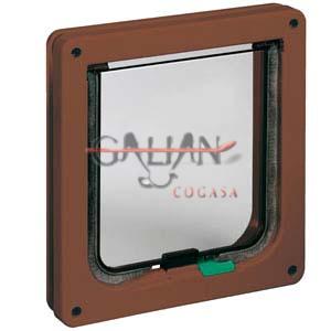 PUERTA GATO 4 WAY MARRON                