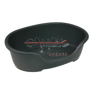 CUNA PLASTICO DOMUS 40 CM NEGRO         