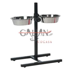 SOPORTE H CON CUENCOS MOD OTIS 25CM     