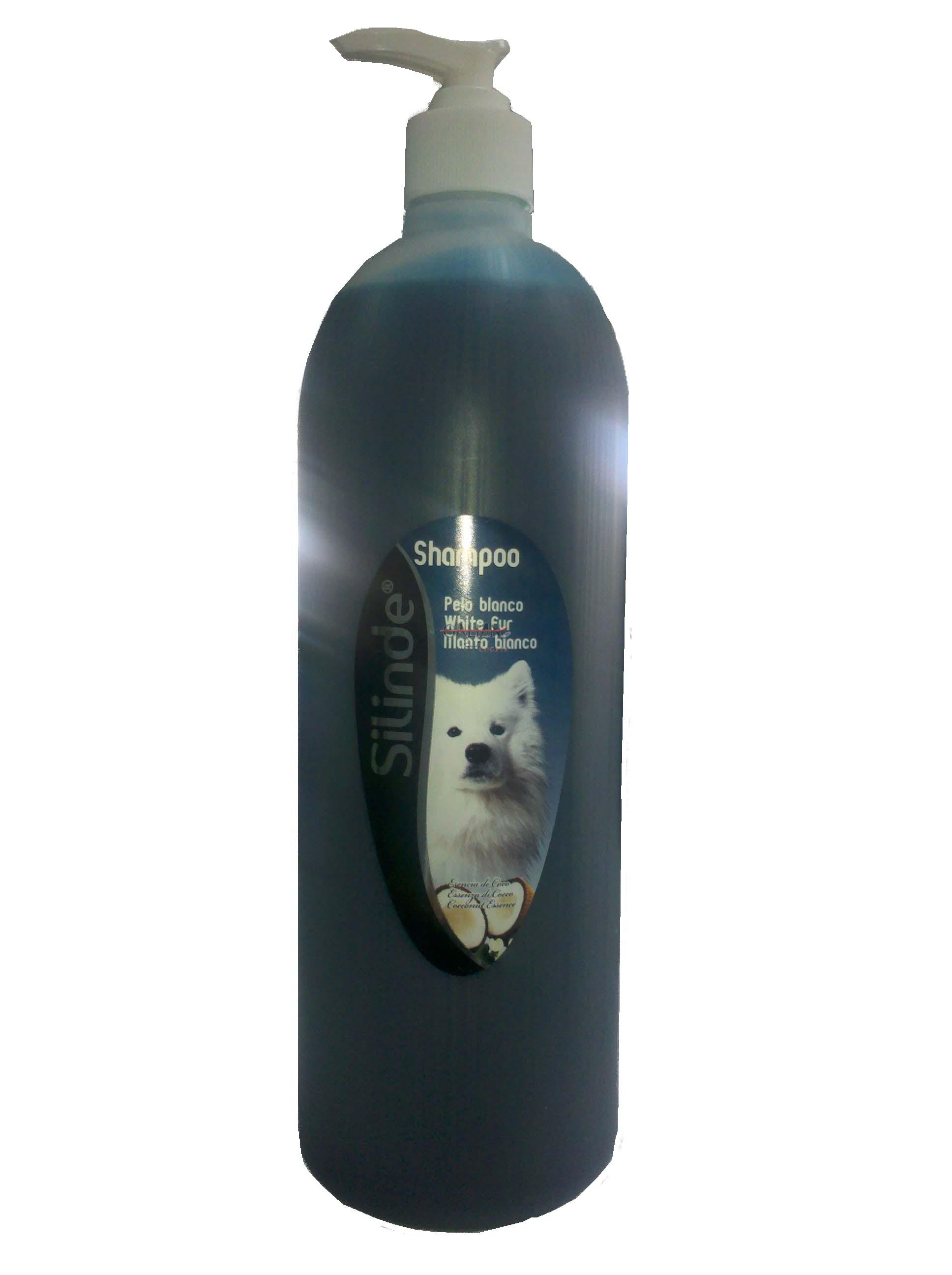 CHAMPU PERROS SILINDE PELO BLANCO 1 L.  