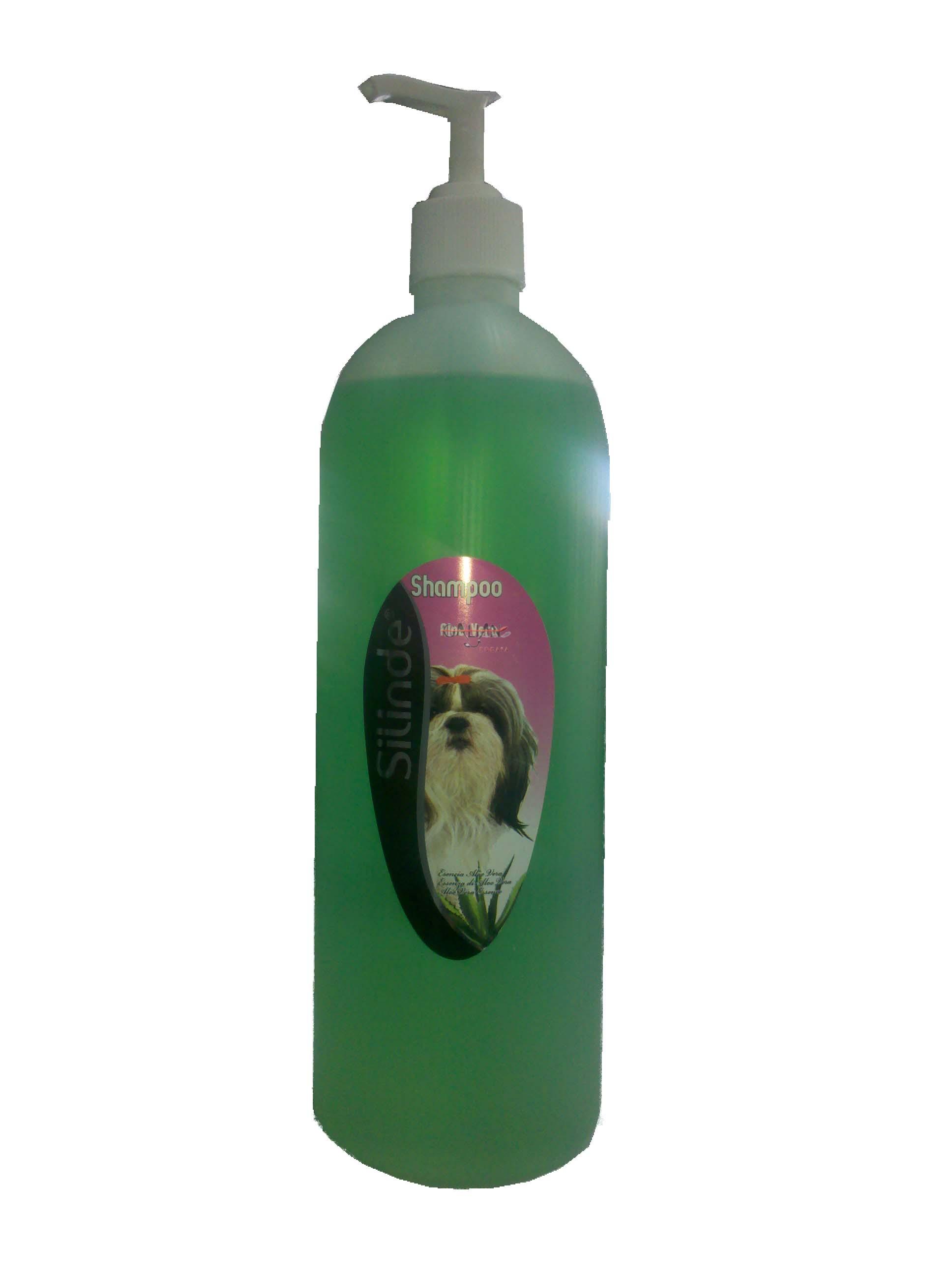 CHAMPU PERROS SILINDE CON ALOE VERA 1 L.