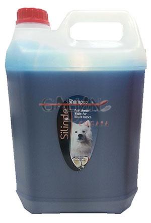 CHAMPU PERROS SILINDE PELO BLANCO 5L    