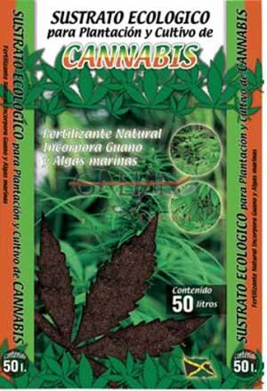 SUBSTRATO  CANNABIS (guano y algas)50 LT